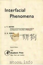 INTERFACIAL PHENOMENA  SECOND EDITION（1963 PDF版）