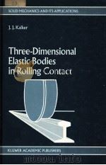 THREE-DIMENSIONAL ELASTIC BODIES IN ROBLLING CONTACT     PDF电子版封面  0792307127  J.J.KALKER 