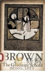 BROWN：THE GRADUATE SCHOOL     PDF电子版封面     