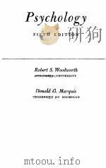 PSYCHOLOGY FIFTH EDITION     PDF电子版封面    ROBERT S.WOODWORTH AND DONALD 
