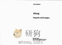 MIXING PROPERTIES AND EXAMPLES   1994  PDF电子版封面    PAUL DOUKHAN 
