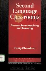 SECOND LANGUAGE CLASSROOMS  RESEARCH ON TEACHING AND LEARNING（ PDF版）