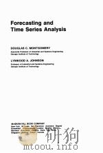 FORECASTING AND TIME SERIES ANALYSIS     PDF电子版封面  0070428573  DOUGLAS C.MONTGOMERY，LYNWOOD A 