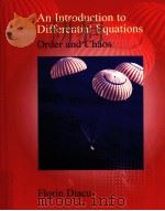 AN INTRODUCTION TO DIFFERENTIAL EQUATIONS  ORDER AND CHAOS     PDF电子版封面  0716732963  FLORIN DIACU著 