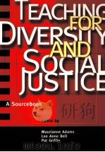 TEACHING FOR DIVERSITY AND SOCIAL JUSTICE  A SOURCEBOOK（ PDF版）