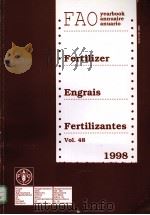 FAO yearbook annuaire anuario  Fertilizer Engrais Fertilizantes 1998 Vol.48（ PDF版）