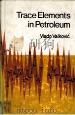 Trace Elements in Petroleum（ PDF版）