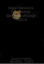 Major Chemical and Petrochemical Companies of Europe 1995/6（ PDF版）