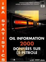 OIL INFORMATION 2000 DONNEES SUR LE PETROLE     PDF电子版封面  9789264085077   