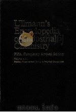 Ullmann's Encyclopedia of Industrial of Industrial Chimistry Volume A21     PDF电子版封面     