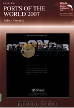 Lloyd's List Ports of the World 2007 India-Slovakia     PDF电子版封面  1843115727   