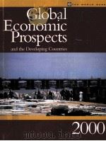 Global Economic Prospects 2000     PDF电子版封面  0821345508   