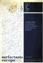 surfactants europa 3rd Edition（ PDF版）
