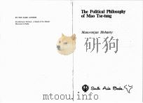 THE POLITICAL PHILOSOPHY OF MAO TSE-TUNG（1979 PDF版）