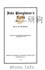 JOHN DLOUGHMAN‘S TALKS   1918  PDF电子版封面    C.H.SPURGEON 