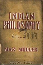 INDIAN PHILOSOPHY VOL.Ⅲ SAMKHYA AND YOGA   1952  PDF电子版封面     