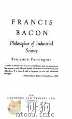 FRANCIS BACON（1951 PDF版）