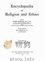 ENCYCLOPAEDIA OF RELIGION AND ETHICS VOLUME Ⅲ   1924  PDF电子版封面     