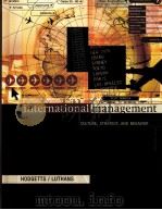 INTERNATIONAL MANAGEMENT  FIFTH EDITION     PDF电子版封面  0072488549  RICHARD M.HODGETTS  FRED LUTHA 