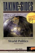 TAKING SIDES  ISSUES IN WORLD POLITICS     PDF电子版封面    JOHN T.ROURKE著 