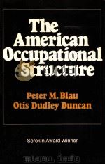 THE AMERICAN OCCUPATIONAL STRUCTURE     PDF电子版封面  0029036704  PETER M.BLAU  OTIS DUDLEY DUNC 