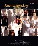 ABNORMAL PSYCHOLOGY  FIFTH EDITION     PDF电子版封面  9780073133966  RICHARD P.HALGIN  SUSAN KRAUSS 