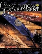 CONSTITUTIONAL GOVERNMENT THE AMERICAN EXPERIENCE  FIFTH EDITION（ PDF版）