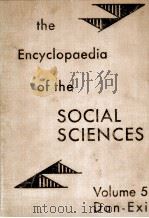 ENCYCLOPAEDIA OF THE SOCIAL SCIENCES VOLUME FIVE（1931 PDF版）