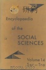 ENCYCLOPAEDIA OF THE SOCIAL SCIENCES VOLUME FOURTEEN（1934 PDF版）