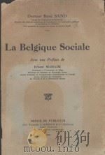 LA BELGIQUE SOCIALE   1933  PDF电子版封面     