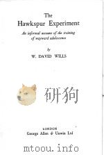 THE HAWKSPUR EXPERIMENT（1941 PDF版）