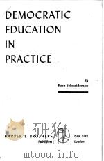 DEMOCRATIC EDUCATION IN PRACTICE（1945 PDF版）