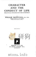 CHARACTER AND THE CONDUCT OF LIFE SECOND EDITION（1927 PDF版）