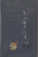 METHODS AND STATUS OF SCIENTIFIC RESEARCH   1930  PDF电子版封面    WALTER EARL SPAHR AND RINEHART 