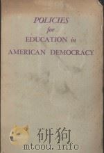 POLICIES FOR EDUCATION IN AMERICAN DEMOCRACY（1946 PDF版）