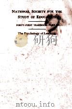 THE FORTY-FIRST YEARBOOK OF THE NATIONAL SOCIETY FOR THE STUDY OF EDUCATION PART Ⅱ（1942 PDF版）