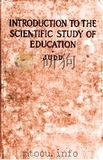 INTRODUCTION TO THE SCIENTIFIC STUDY OF EDUCATION（1918 PDF版）