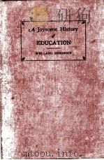 A JOYSOME HISTORY OF EDUCATION   1925  PDF电子版封面     