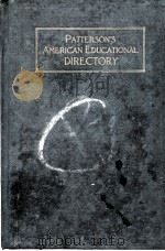 PATTERSON‘S AMERICAN EDUCATIONAL DIRECTORY VOL.37   1940  PDF电子版封面    HOMER L.PATTERSON 