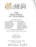 THE EDUCATION OF TEACHERS（ PDF版）