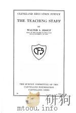 THE TEACHING STAFF   1916  PDF电子版封面    WALTER A.JESSUP 