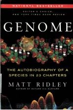 GENOME  THE AUTOBIOGRAPHY OF ASPECIES IN 23 CHAPTERS     PDF电子版封面  0060932902  MATT RIDLEY著 