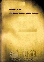 Proceedings of the 17th Electrical/Electronics Insulation Conference     PDF电子版封面     