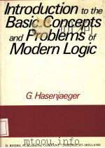 INTRODUCTION TO THE BASIC CONCEPTS AND PROBLEMS OF MODERN LOGIC（ PDF版）