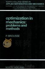 OPTIMIZATION IN MECHANICS:PROBLEMS AND METHODS（ PDF版）