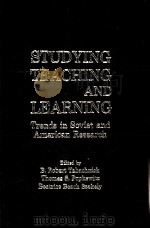 STUDYING TEACHING AND LEARNING  Trends in Soviet and American Research（ PDF版）