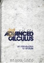 Advanced Calculus  ANINTRODUCTION TO ANALYSIS  Third Edition（ PDF版）