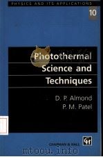 Photothermal Sciemce and Techniques  DARRYL ALMOND     PDF电子版封面    PRAVIN PATEL 
