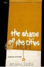 THE SHAME OF THE CITIES   1963  PDF电子版封面     