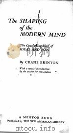 THE SHAPING OF THE MODERN MIND（1959 PDF版）